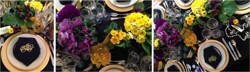 Mardi Gras Tableware Tips